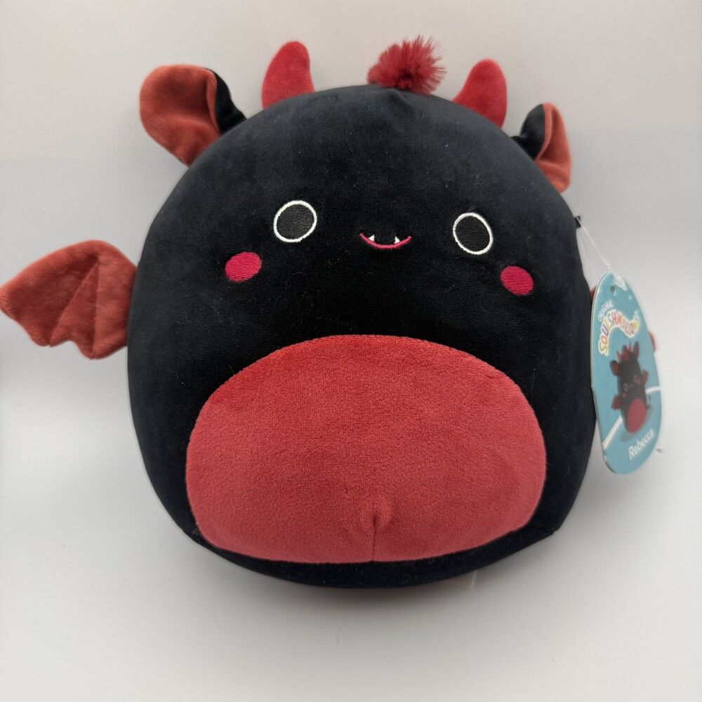 Squishmallow Rebecca 8” Jersey Devil Bat Vampire Halloween Cute